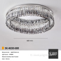Smokey Crystal Pendant Luxury Modern plafond lampe